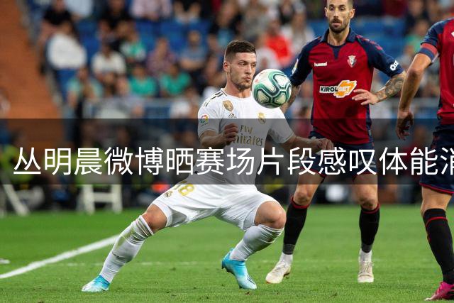丛明晨微博晒赛场片段感叹体能消耗